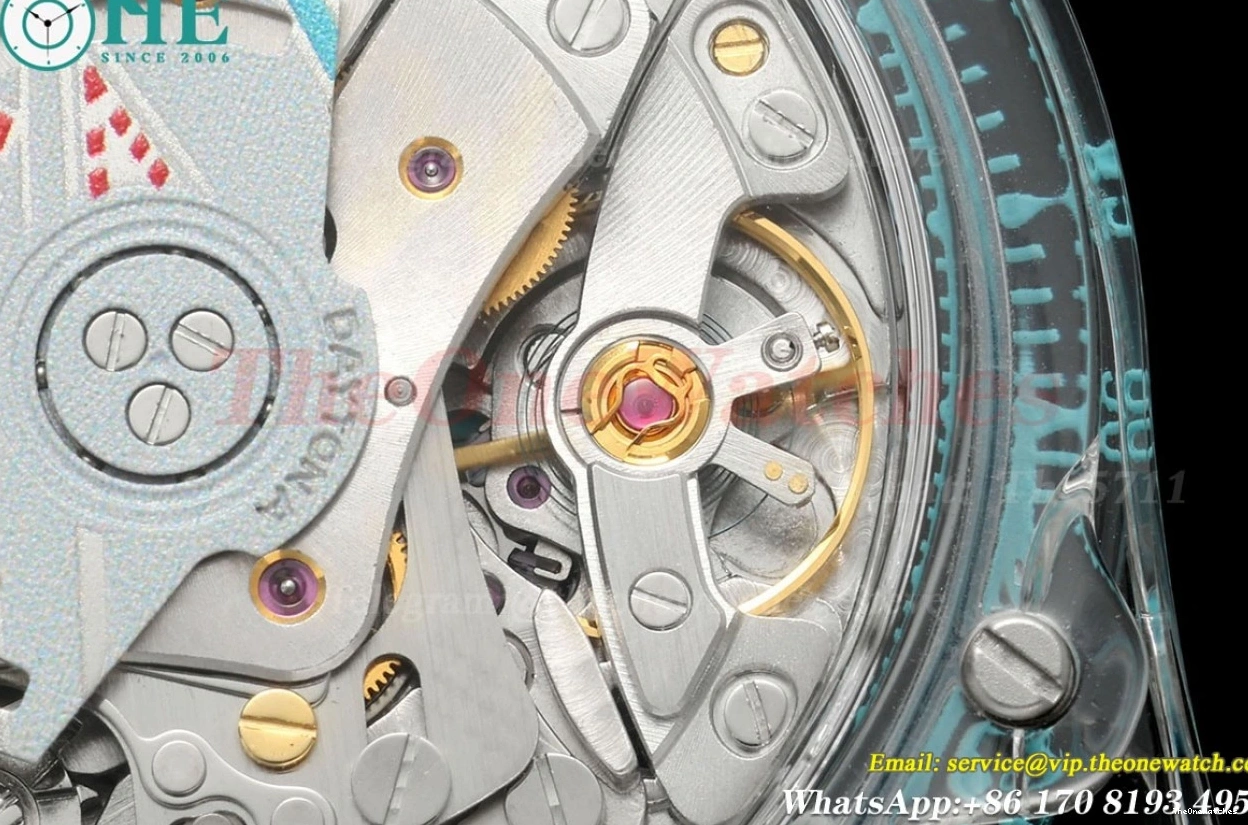 N6F Daytona RU Remould 40mm Dial Crystal AET DD4130 Blue Sketelon 0310